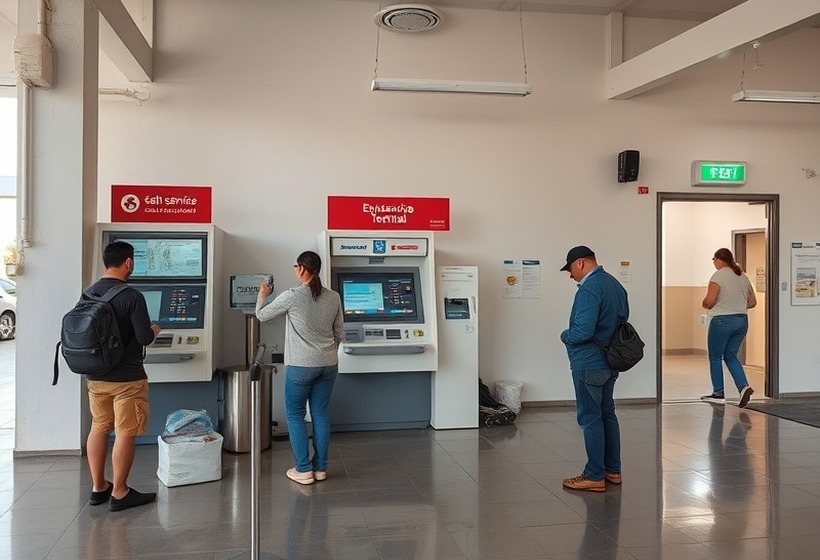 Después — Terminal nuevo instalado y operando de forma continua.